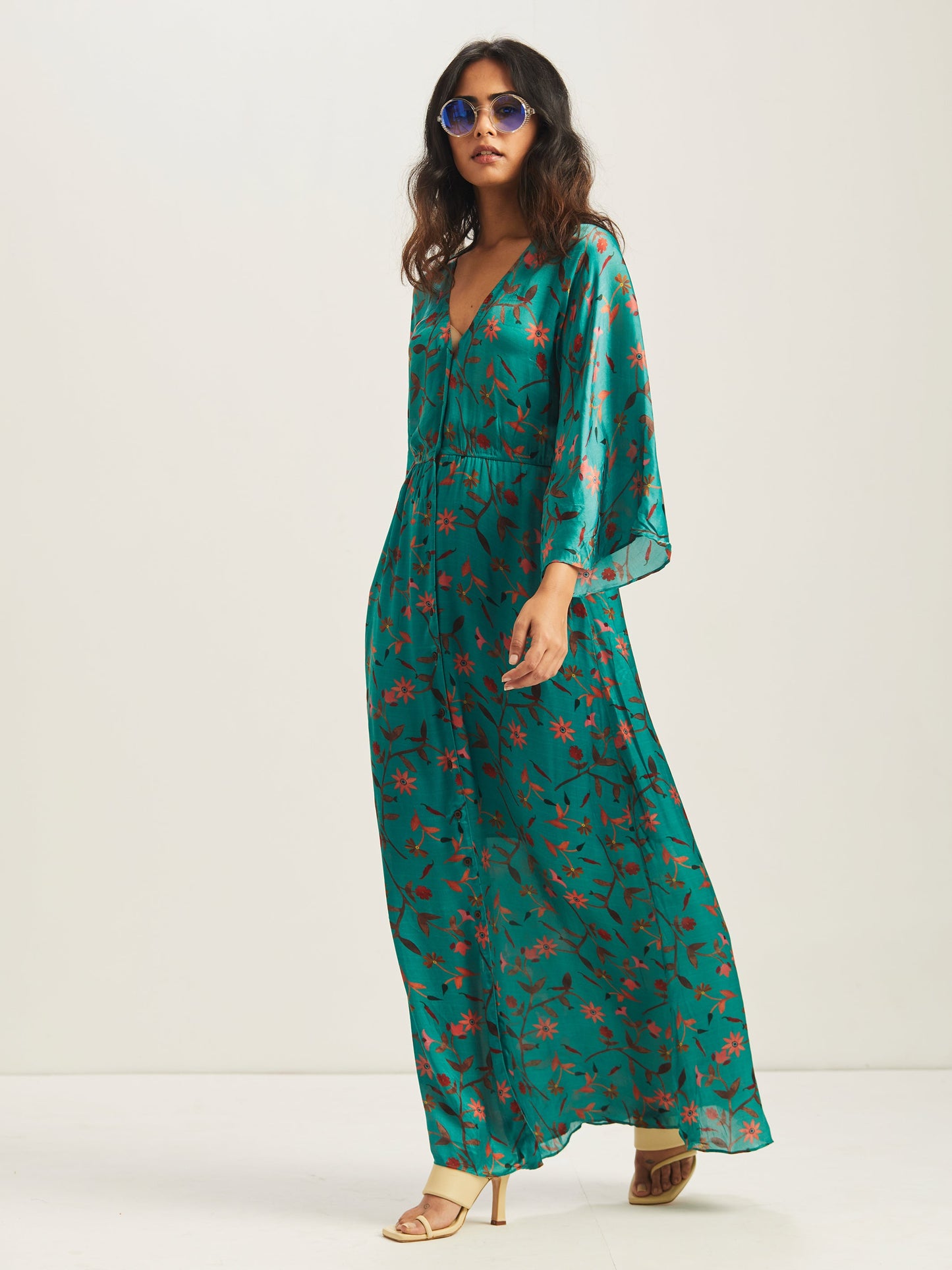 Orman Kimono Maxi Dress