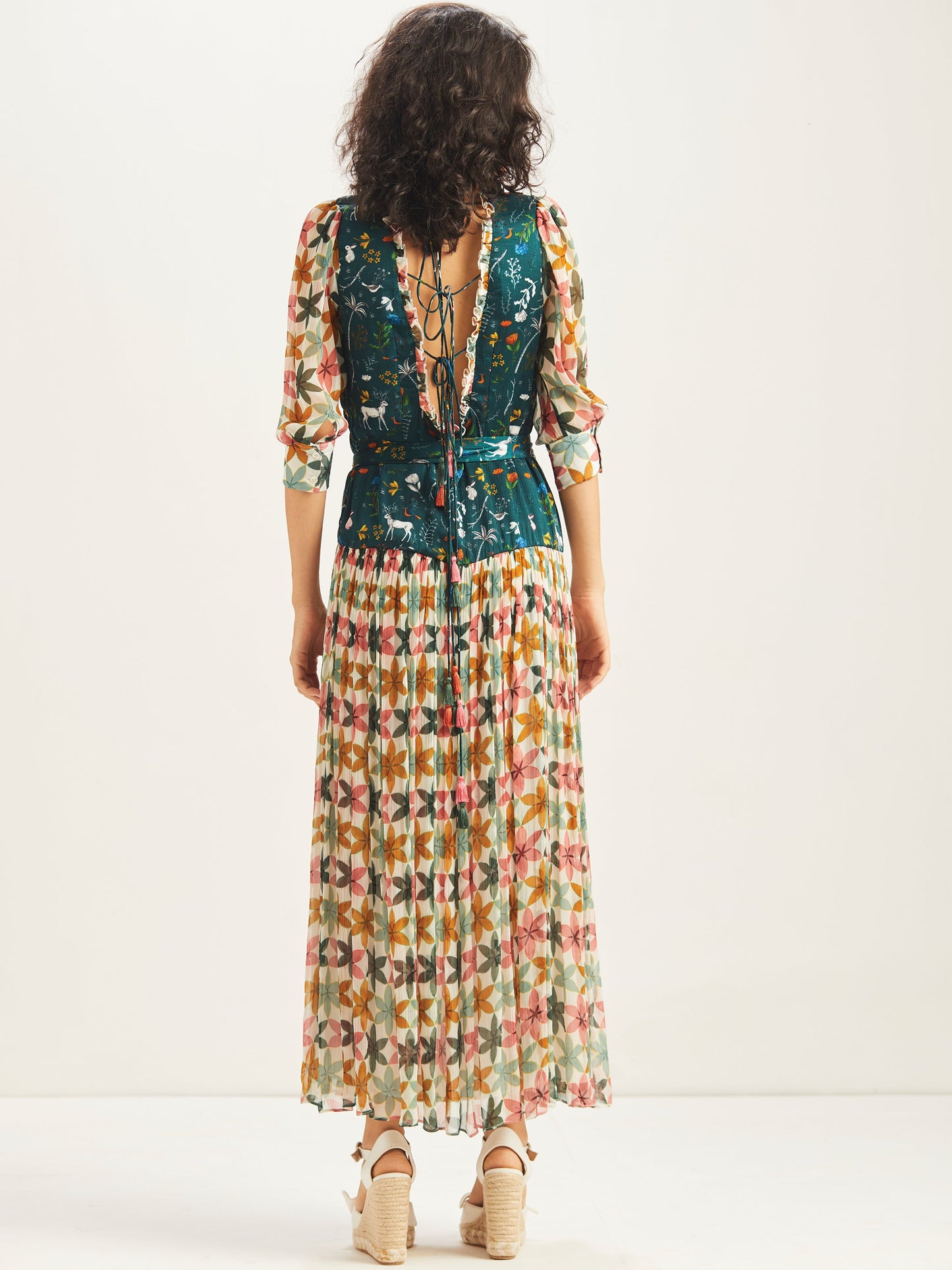 Cassandra Tassled Maxi Dress