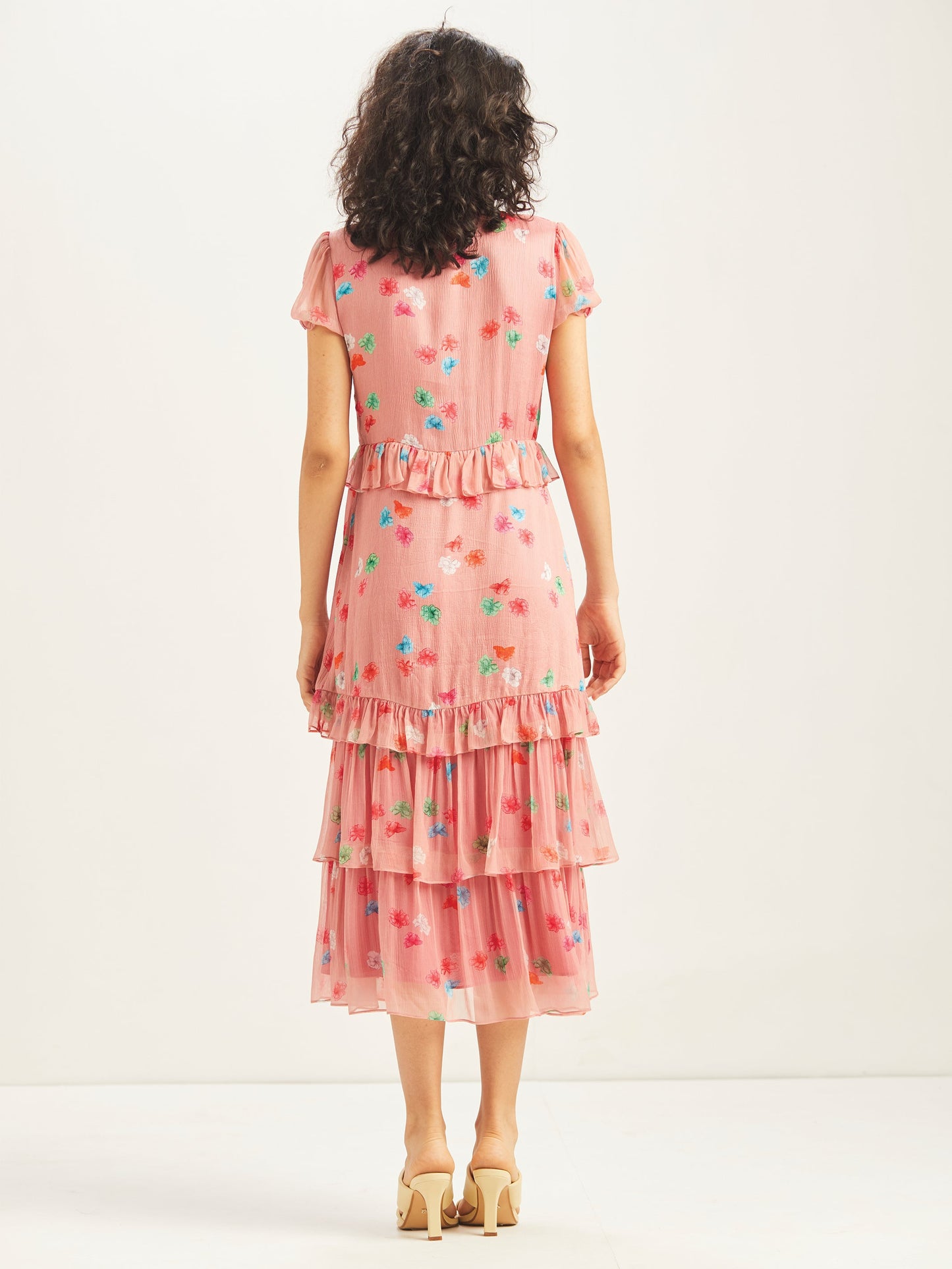 Freya Tiered Midi Dress